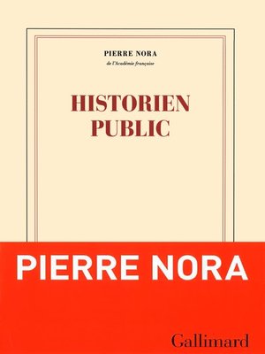 cover image of Historien public